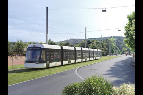 Around 92% of the Limmattalbahn would be on reserved track.